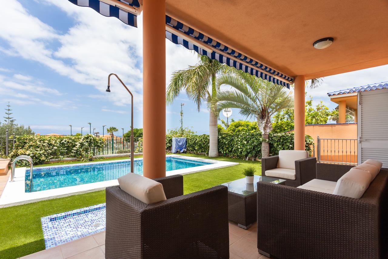 Maravillosa Villa De Lujo Con Piscina Privada Puerto de Santiago  Exterior photo