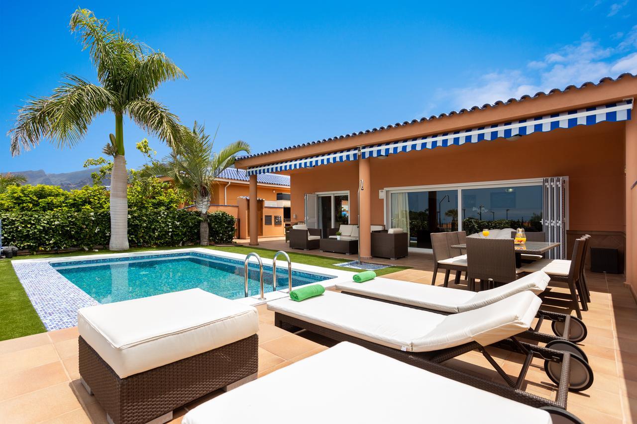 Maravillosa Villa De Lujo Con Piscina Privada Puerto de Santiago  Exterior photo